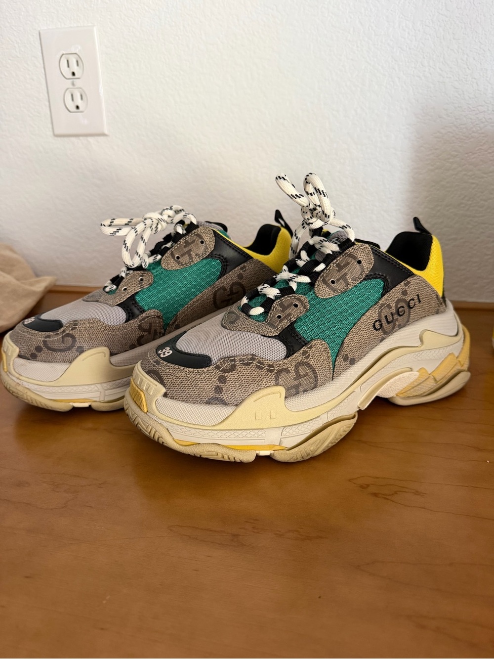 Gucci X Balenciaga Hacker project Triple S shoes - Picture 1 of 14